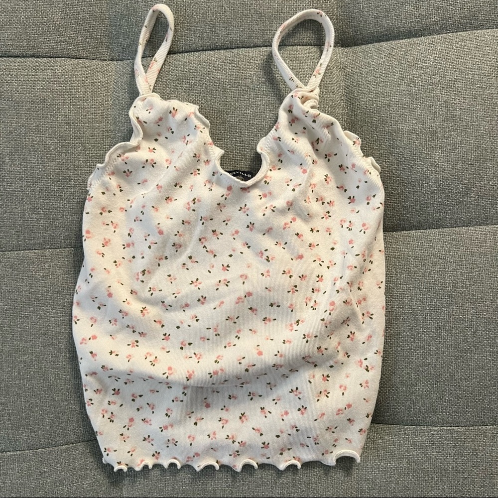 Floral Brandy Melville Tank Top